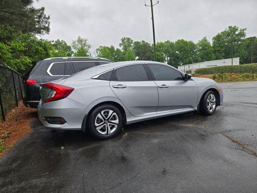 Beige 2018 Honda Civic LX