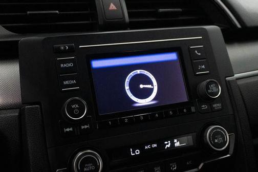 Beige 2018 Honda Civic LX