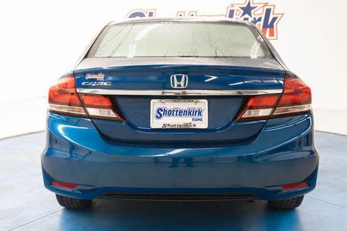 Dyno Blue Pearl 2014 Honda Civic EX