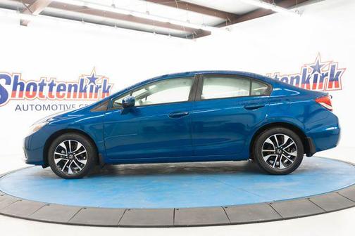 Dyno Blue Pearl 2014 Honda Civic EX