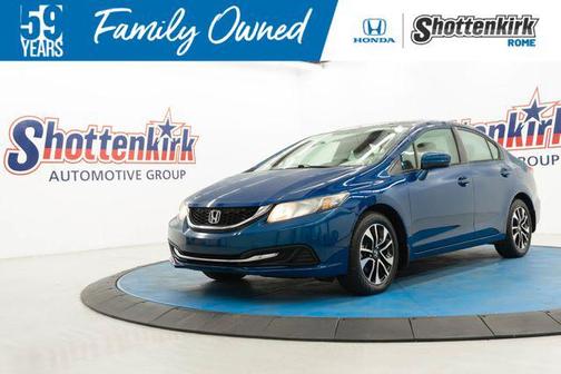 Dyno Blue Pearl 2014 Honda Civic EX