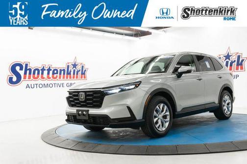 Solar Silver Metallic 2025 Honda CR-V LX AWD