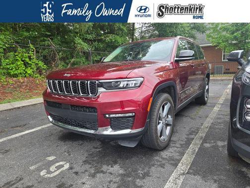 Velvet Red Pearlcoat 2021 Jeep Grand Cherokee L Limited