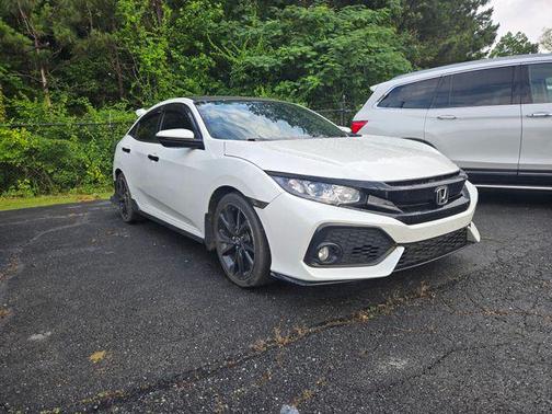 White 2018 Honda Civic Sport