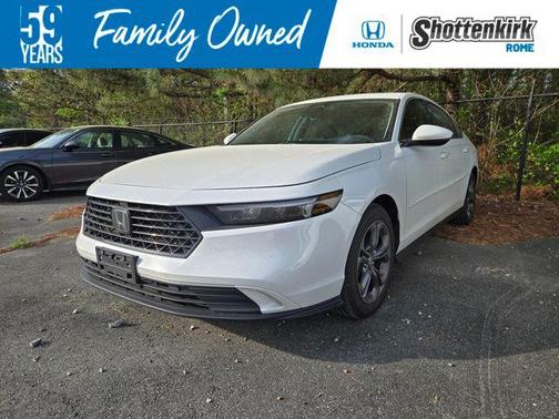 Platinum White Pearl 2023 Honda Accord EX