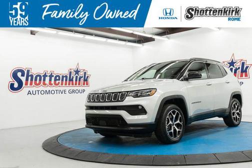 Silver Zynith Metallic Clearcoat 2025 Jeep Compass Limited