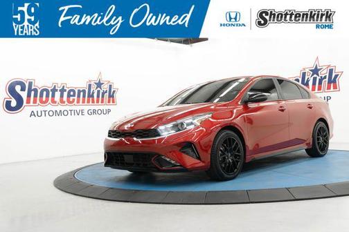Currant Red 2024 Kia Forte GT-Line