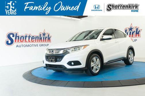 Platinum White Pearl 2019 Honda HR-V EX