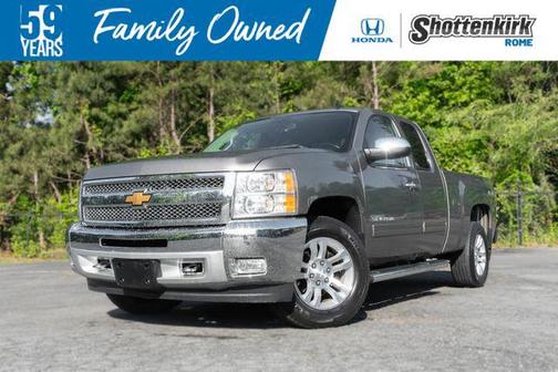 Graystone Metallic 2012 Chevrolet Silverado 1500 LT