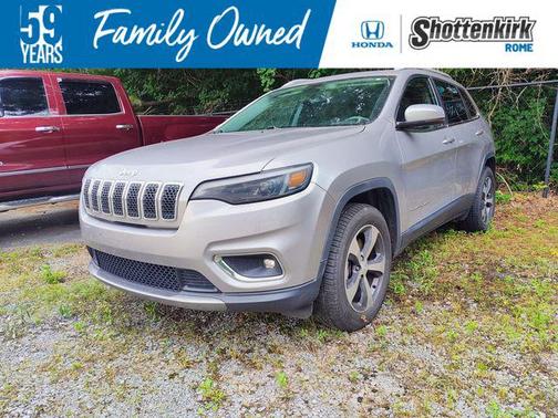 Billet Silver Metallic Clearcoat 2019 Jeep Cherokee Limited