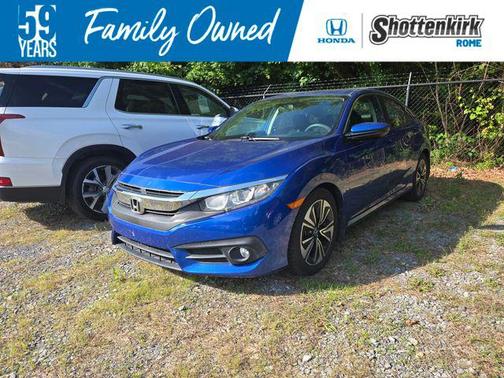 Blue 2016 Honda Civic EX-T