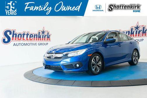 Blue 2016 Honda Civic EX-T