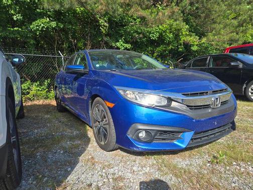 Blue 2016 Honda Civic EX-T