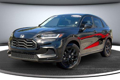 Crystal Black Pearl 2025 Honda HR-V 2WD Sport