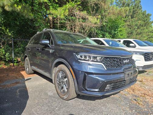 Gravity Blue 2022 Kia Sorento Hybrid EX