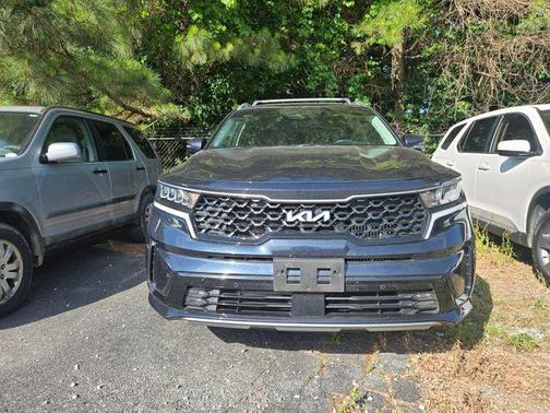 Gravity Blue 2022 Kia Sorento Hybrid EX
