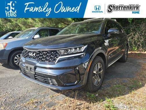 Gravity Blue 2022 Kia Sorento Hybrid EX