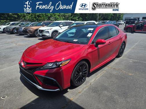 Red 2023 Toyota Camry XSE