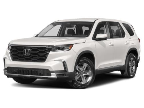Platinum White Pearl 2023 Honda Pilot AWD EX-L 7 Passenger