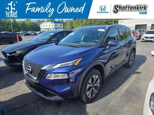 Caspian Blue Metallic 2023 Nissan Rogue SV