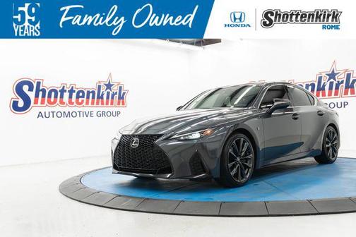 Gray 2024 Lexus IS 350 Base