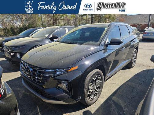Black Pearl 2024 Hyundai TUCSON Hybrid N Line