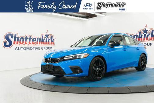 Boost Blue Pearl 2023 Honda Civic Sport