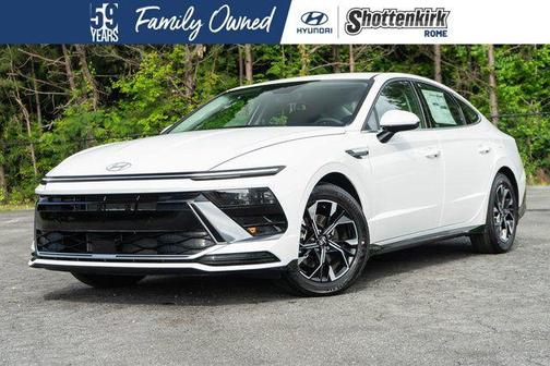 Serenity White 2025 Hyundai SONATA SEL