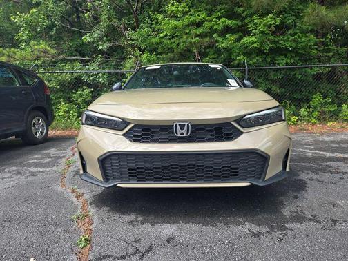 Brown 2025 Honda Civic Hybrid Sport