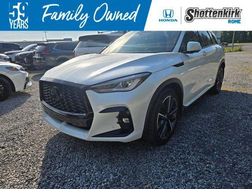 Radiant White 2023 INFINITI QX50 SPORT