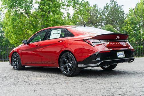 Ultimate Red 2025 Hyundai ELANTRA N Line