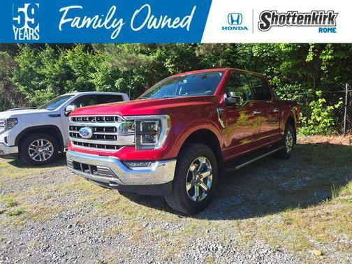 Rapid Red Metallic Tinted Clearcoat 2021 Ford F-150 Lariat