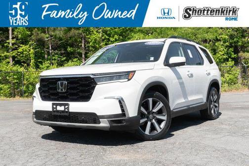 Platinum White Pearl 2023 Honda Pilot AWD Elite