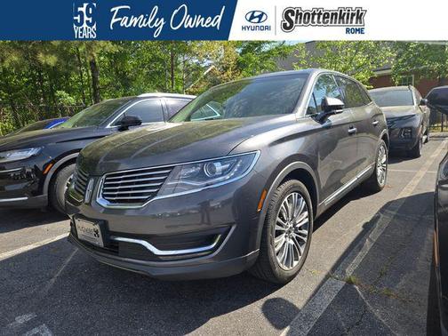 Magnetic Gray Metallic 2017 Lincoln MKX Reserve