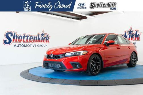 Rallye Red 2022 Honda Civic Sport Touring