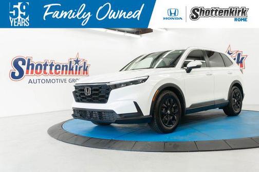 Platinum White 2023 Honda CR-V LX 2WD