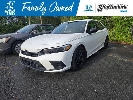 Platinum White Pearl 2023 Honda Civic Sport