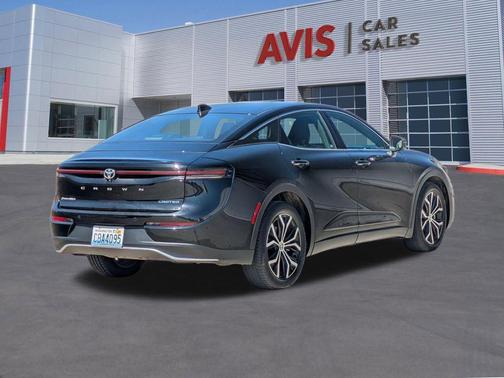 Black 2024 Toyota Crown Limited