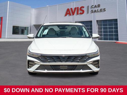 Serenity White 2025 Hyundai ELANTRA Limited