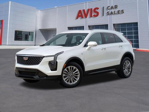 Crystal White Tricoat 2024 Cadillac XT4 Premium Luxury