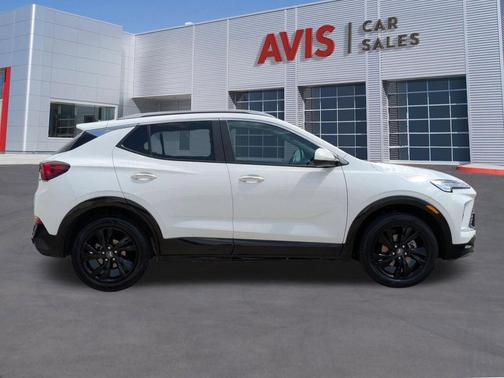 Summit White 2024 Buick Encore GX Sport Touring