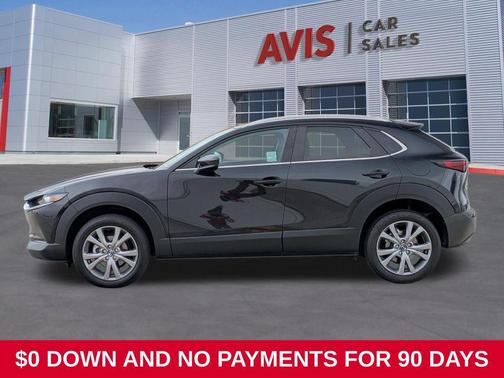 Jet Black Mica 2025 Mazda CX-30 2.5 S Preferred Package