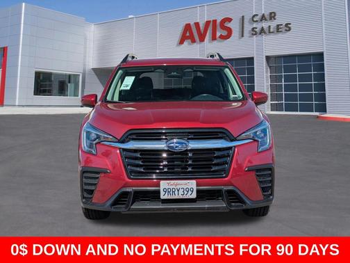 Crimson Red Pearl 2025 Subaru Ascent Premium 7-Passenger
