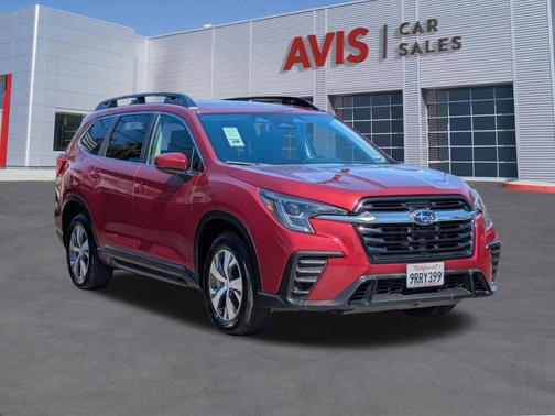 Crimson Red Pearl 2025 Subaru Ascent Premium 7-Passenger