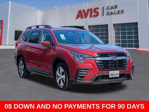 Crimson Red Pearl 2025 Subaru Ascent Premium 7-Passenger