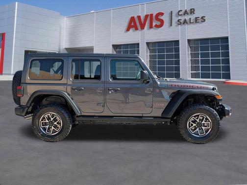 Gray 2025 Jeep Wrangler Rubicon