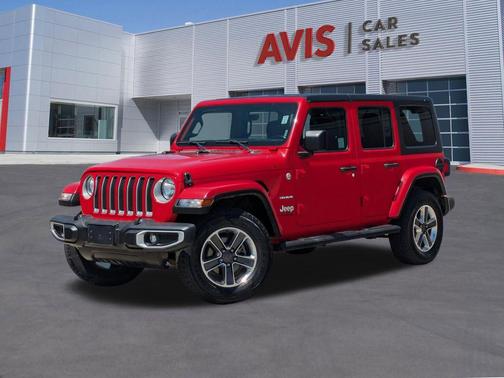 Firecracker Red Clearcoat 2022 Jeep Wrangler Unlimited Sahara