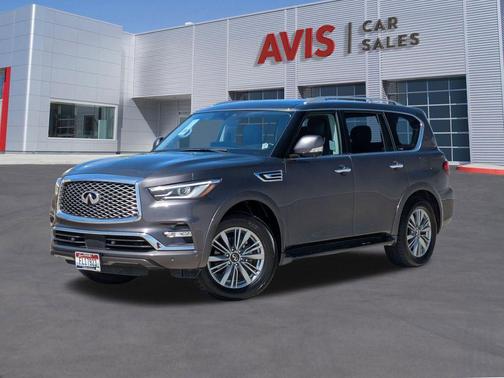 Anthracite Gray 2024 INFINITI QX80 Luxe