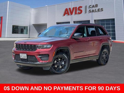 Velvet Red Pearlcoat 2025 Jeep Grand Cherokee Altitude