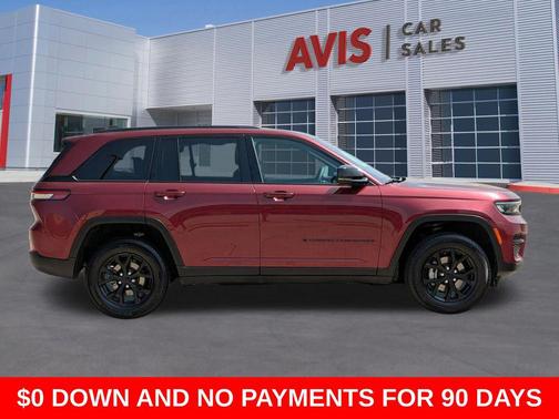 Velvet Red Pearlcoat 2025 Jeep Grand Cherokee Altitude